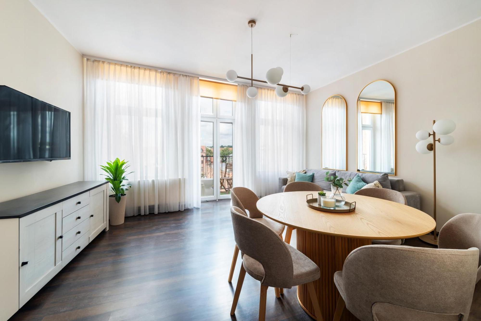 Stunning Apartment With Balcony Gdansk Exterior foto