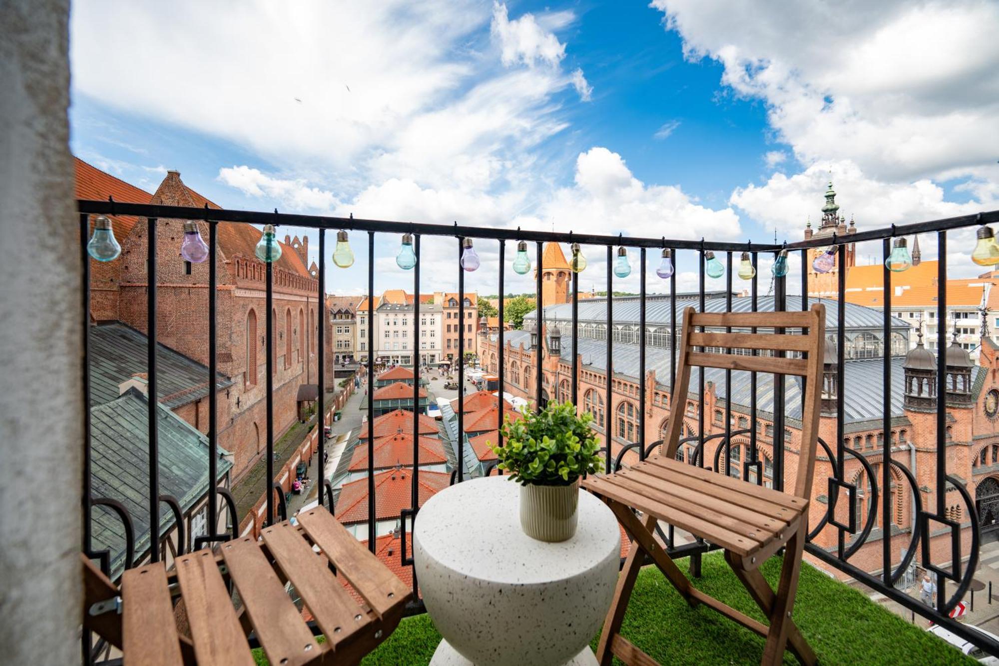 Stunning Apartment With Balcony Gdansk Exterior foto